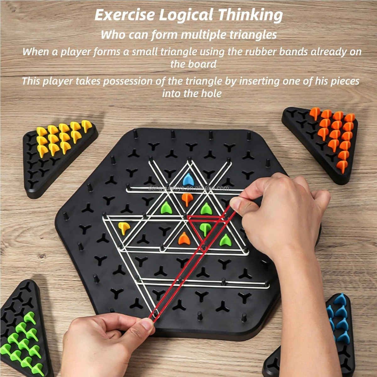 🧩 Tension Loop Puzzle Board – Brain-Boosting Family Game