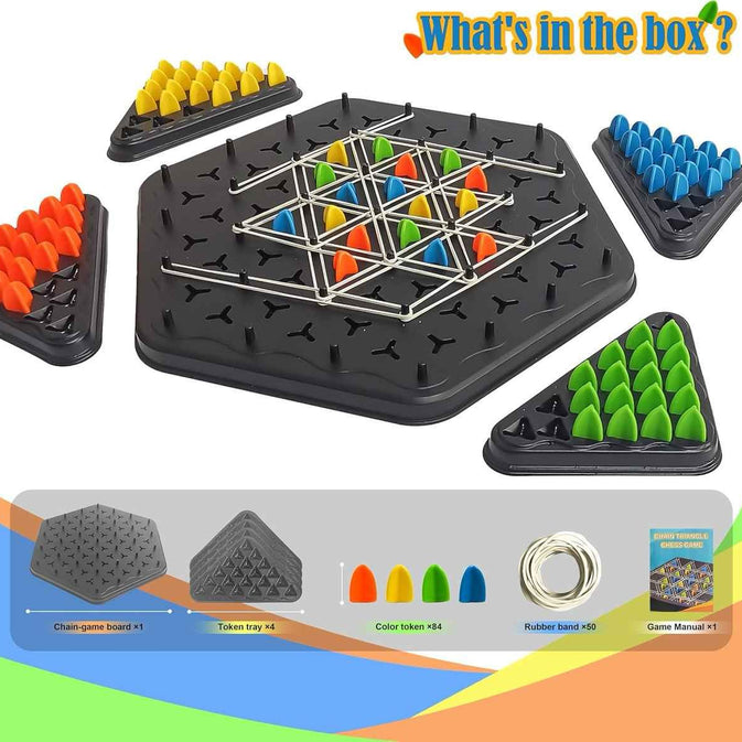 🧩 Tension Loop Puzzle Board – Brain-Boosting Family Game