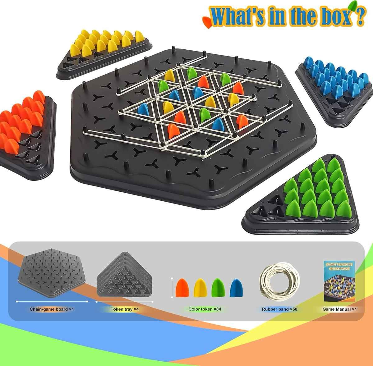 🧩 Tension Loop Puzzle Board – Brain-Boosting Family Game