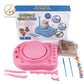 Kids Pottery Workshop Set Clay & Paint DIY Kit
