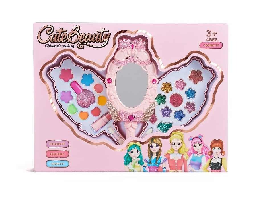 Cute Beauty Kids Makeup Set Unicorn Shaped Kit