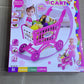 Kids Shopping Cart Playset – 56+ Grocery Items for Pretend Supermarket Fun (3+ Years)