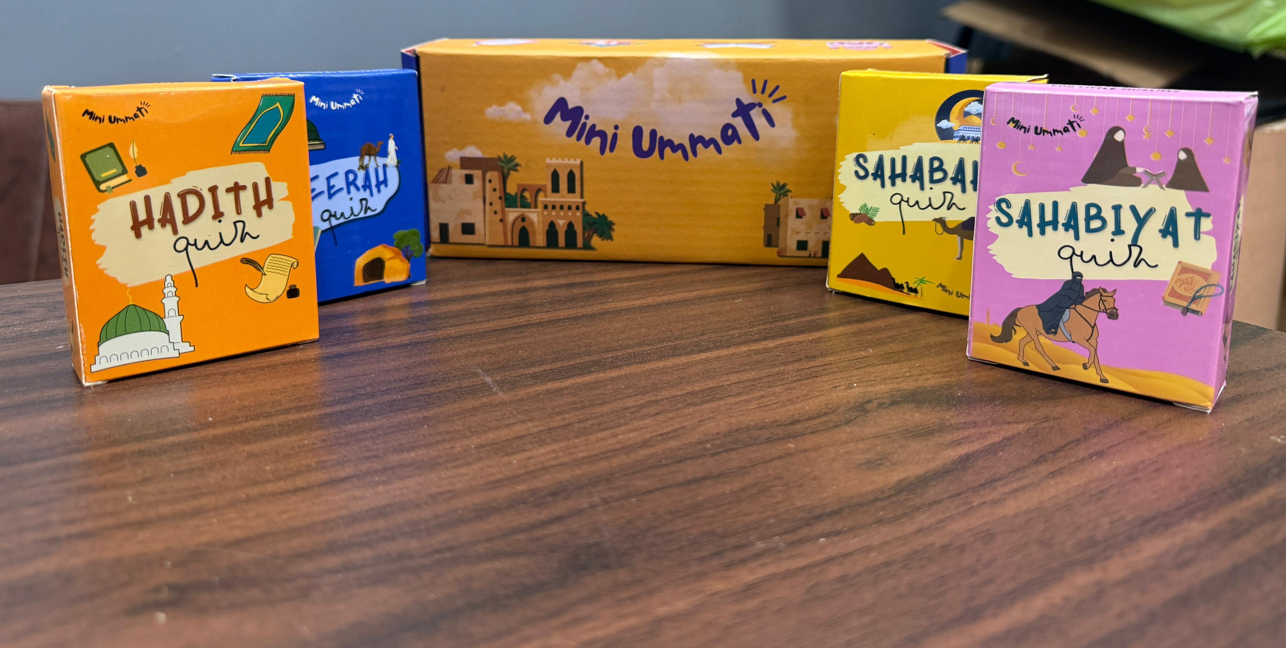 Muhammad ﷺ Quiz Bundle: Seerah, Hadith, Sahabah & Sahabiyat Quiz Cards