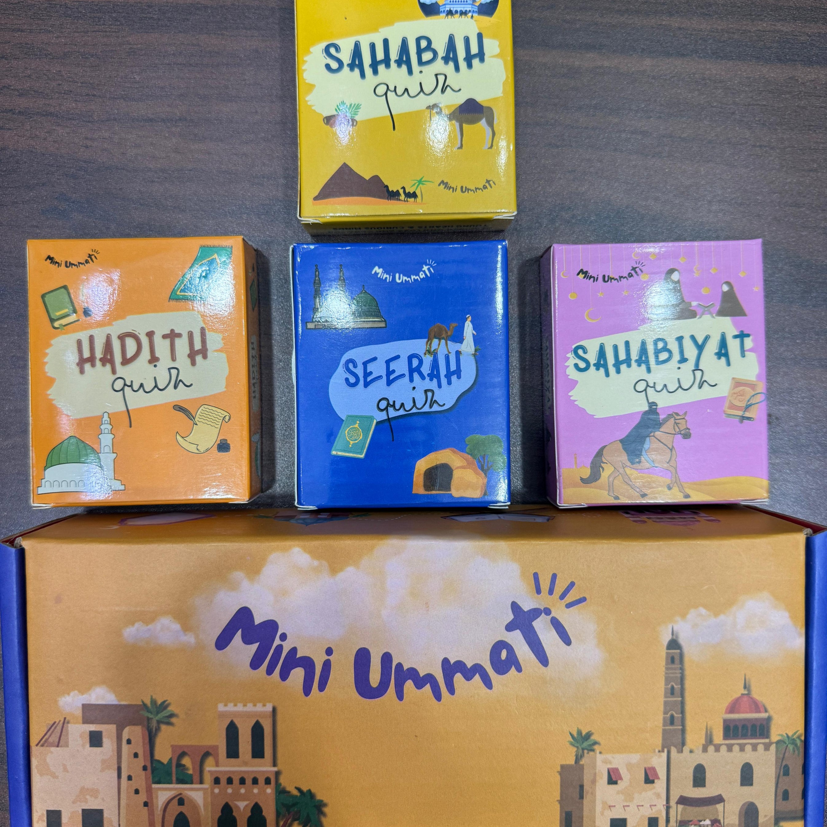 Muhammad ﷺ Quiz Bundle: Seerah, Hadith, Sahabah & Sahabiyat Quiz Cards