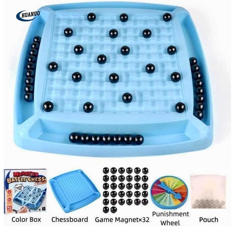 Magnetic Chess Dual Game set (Thunder Puzzle Chess Set)