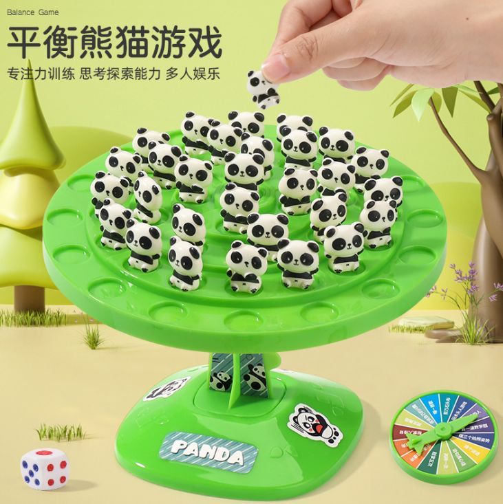 Balancing Panda Game 48 Pcs Balancing Challenge