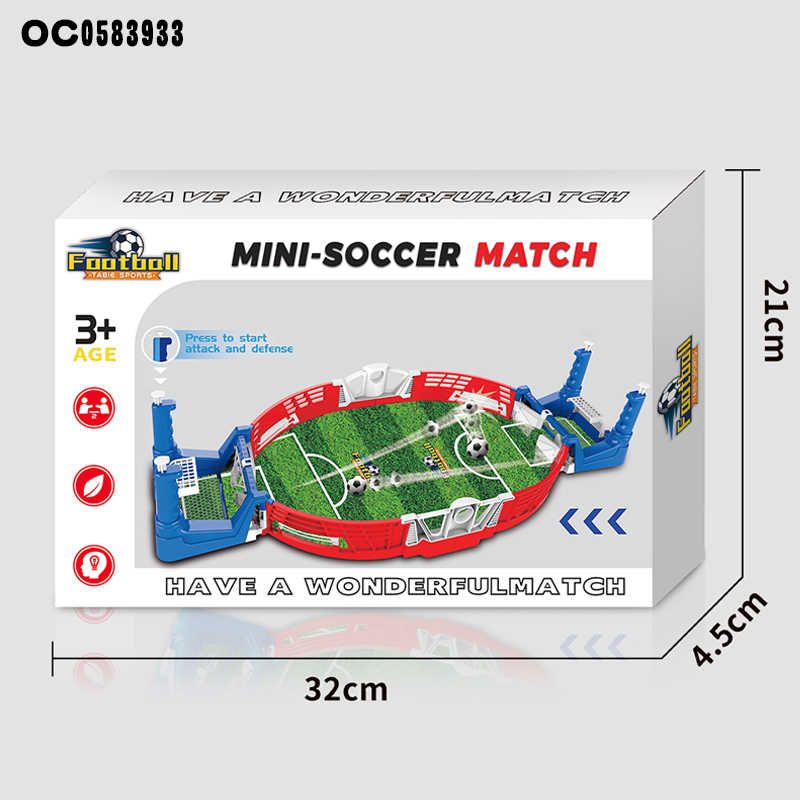 KickPlay Mini Soccer Arena – 2 Player Indoor Game for Kids 3+ | Fast Action Football Fun!