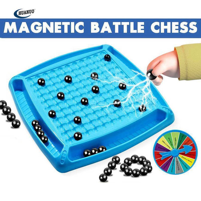 Magnetic Chess Dual Game set (Thunder Puzzle Chess Set)