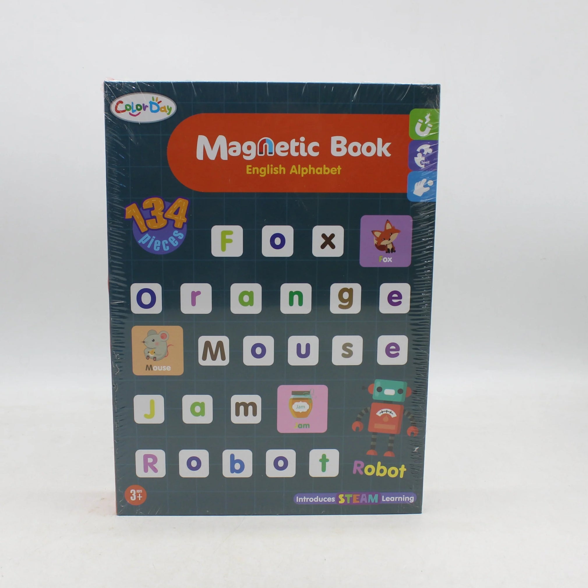 Magnetic Book | Piece Magnetic Puzzle Toy for Kids | Alphabets & Unicorn