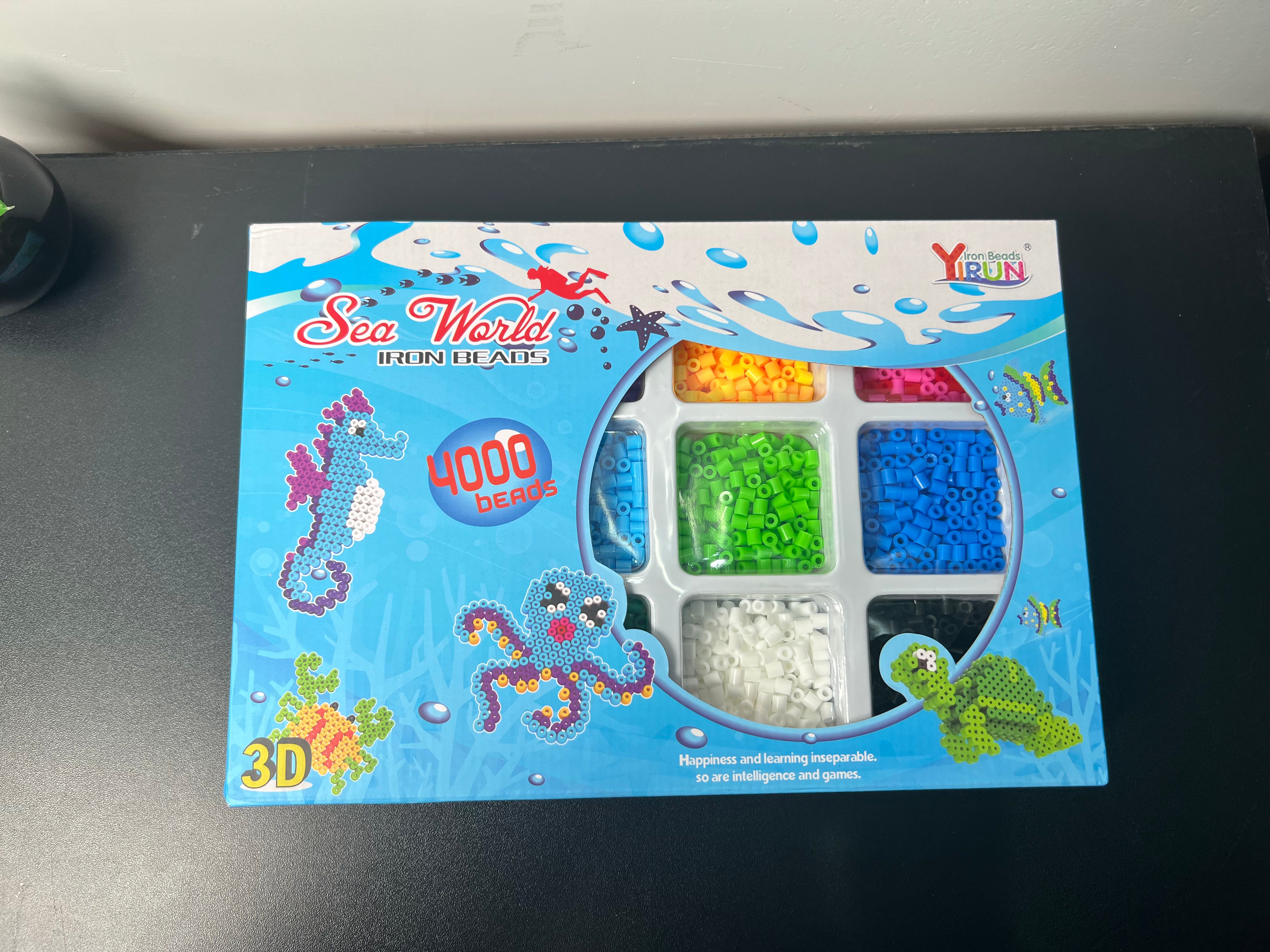 Sea World 4000 Iron Beads Set Underwater 3D Thermal Mosaic