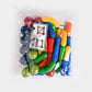 42-Piece Magnetic Construction Set – Colorful Rods & Balls Building Toy for Kids
