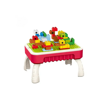 Blocks Creative Table Building Blocks Table 64 Pcs
