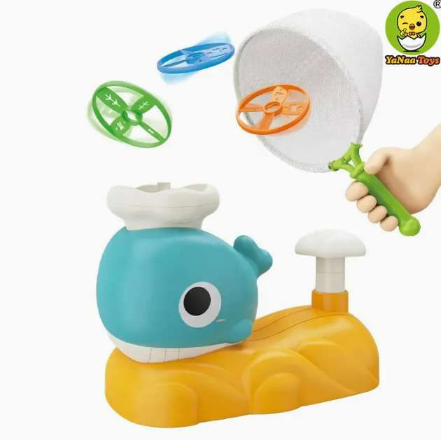 Whale Ring Catching Game – Catch & Launch Game Set for Kids