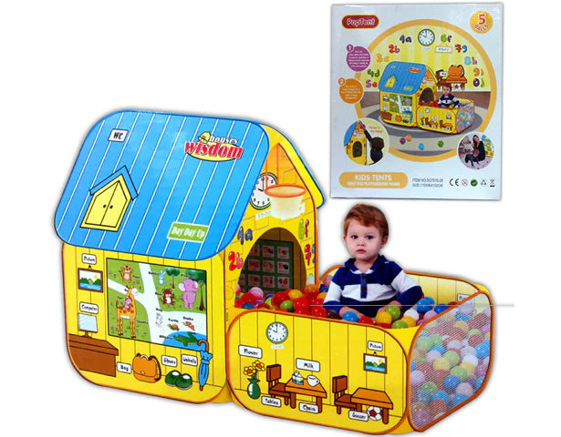 Indoor Educational Play Tent House for Kids –  Activity Space