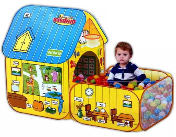 Indoor Educational Play Tent House for Kids –  Activity Space