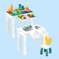 Animal World Block Table with Chair – 102 Pcs