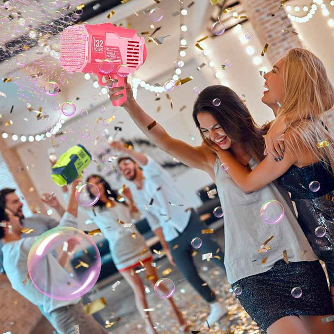 🫧 132-Hole Bubble Machine – Ultimate Fun for Kids!