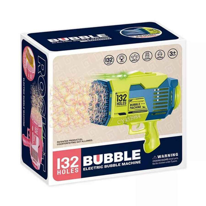 🫧 132-Hole Bubble Machine – Ultimate Fun for Kids!