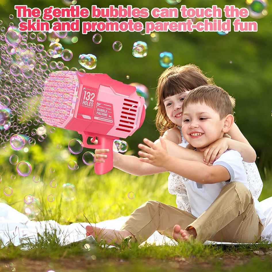 🫧 132-Hole Bubble Machine – Ultimate Fun for Kids!