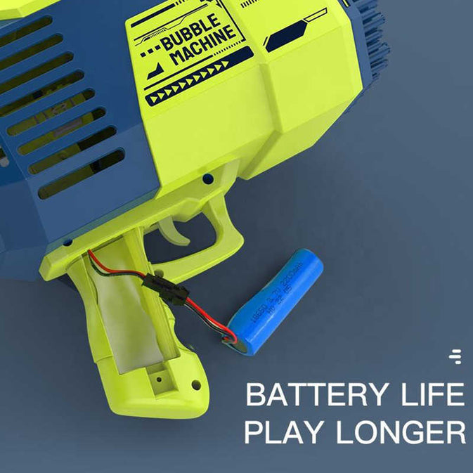 🫧 132-Hole Bubble Machine – Ultimate Fun for Kids!