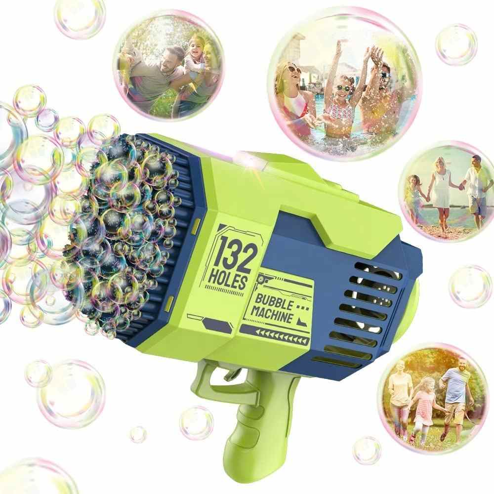 🫧 132-Hole Bubble Machine – Ultimate Fun for Kids!
