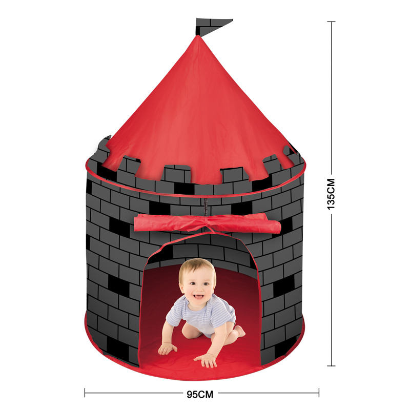 Kids Castle Play Tent – Foldable Pop-Up Fortress Tent for Toddlers & Kids