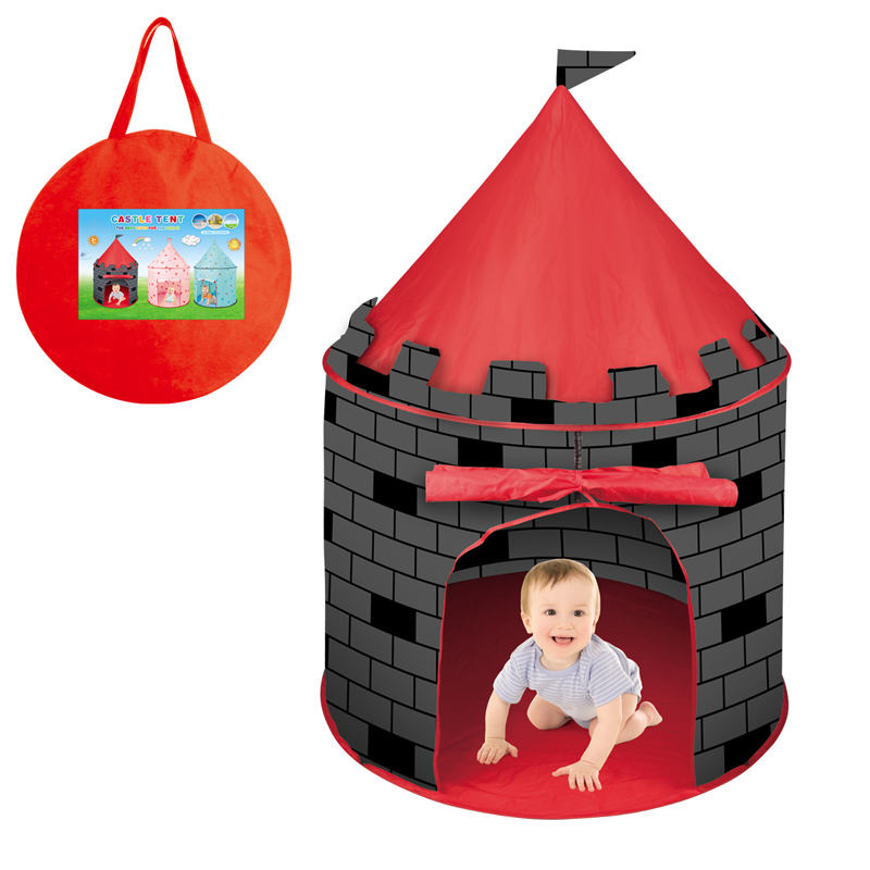 Kids Castle Play Tent – Foldable Pop-Up Fortress Tent for Toddlers & Kids