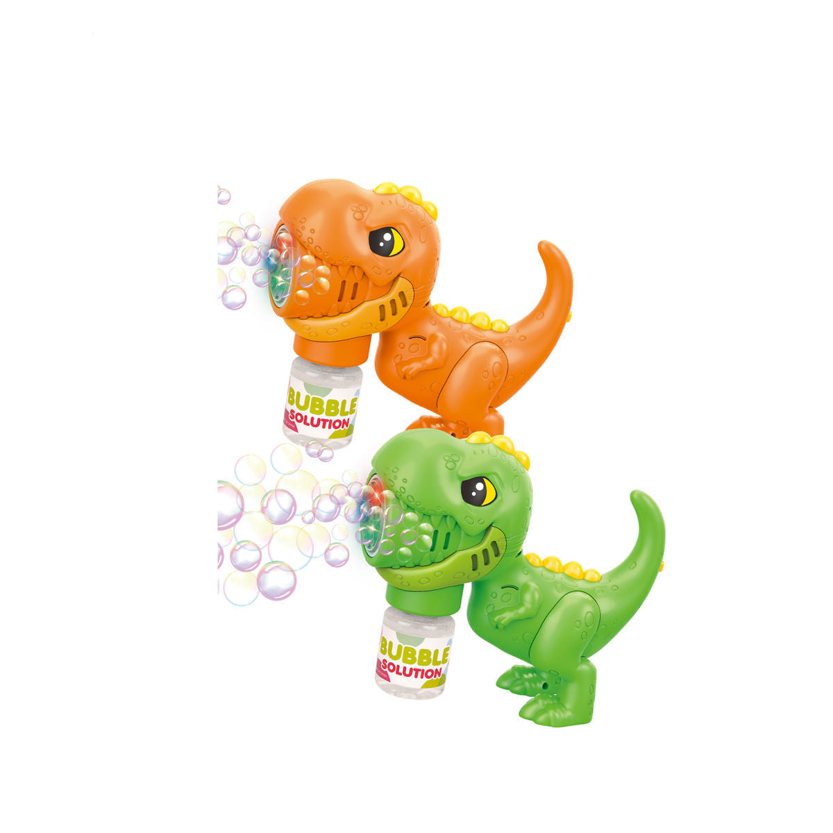 Dinosaur Bubble Gun Toy for Kids – Automatic Bubble Blower with Bubble
