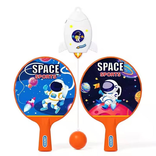 Space Sports Hanging Table Tennis Set for Kids – Indoor Reflex Training Game