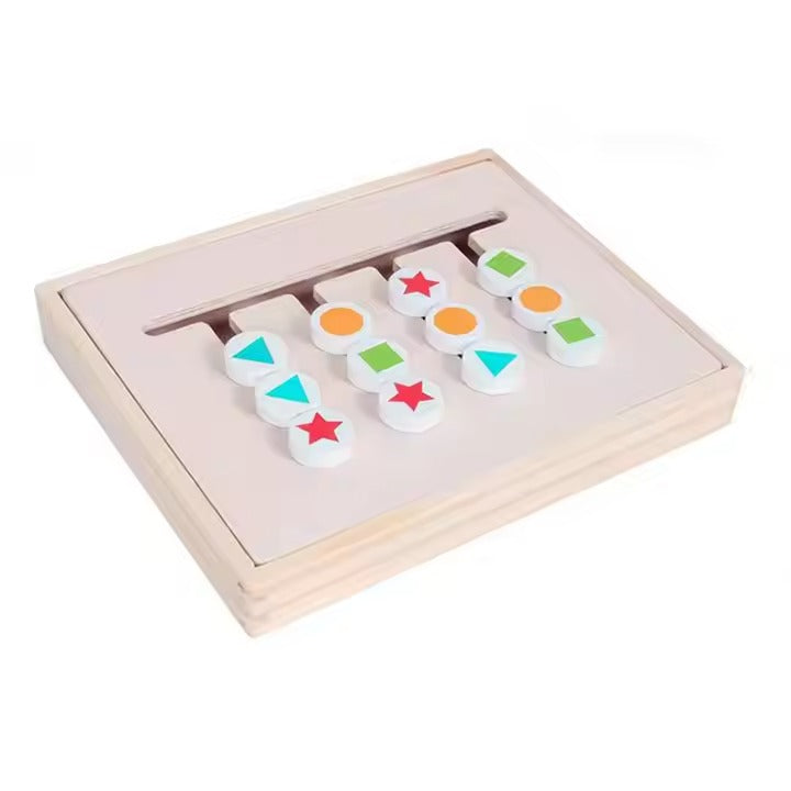 Advanced Position Matching Puzzle Game – Wooden Cognitive Toy for Kids