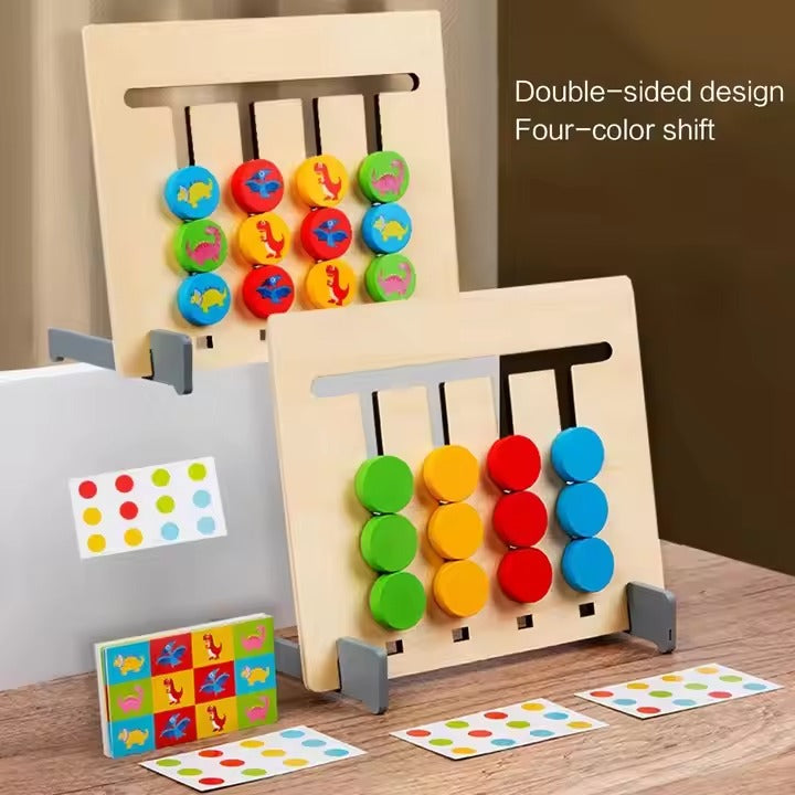 Advanced Position Matching Puzzle Game – Wooden Cognitive Toy for Kids