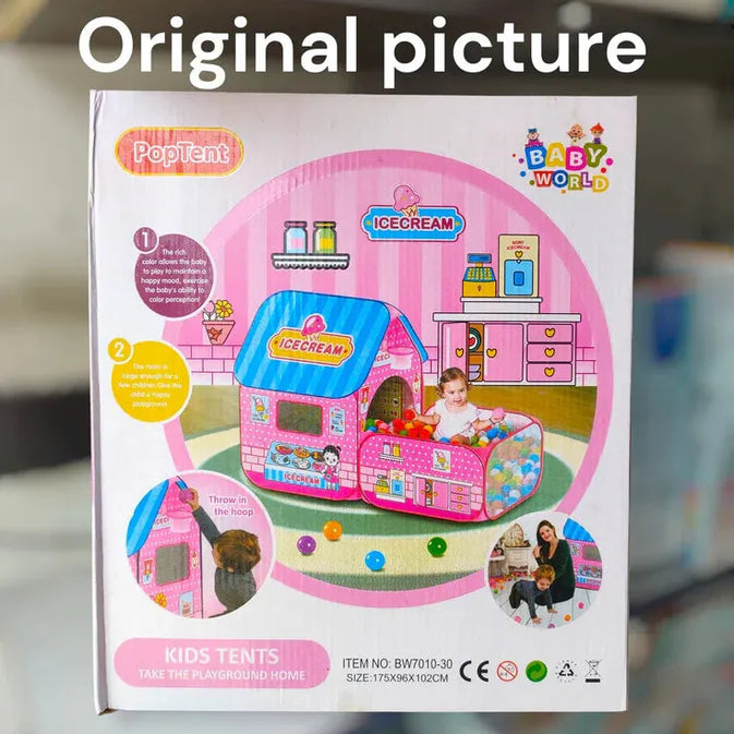 Ice-cream Indoor Educational Play Tent House for Kids –  Activity Space