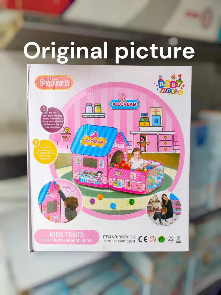 Ice-cream Indoor Educational Play Tent House for Kids –  Activity Space