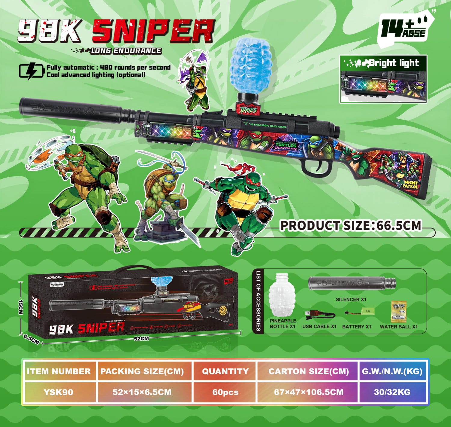 Sniper Gel Blaster Gun – Advanced Shooting Toy