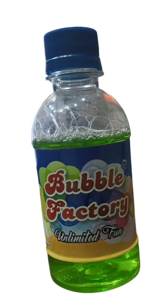 Bubble Factory Liquid Refill 250ml – Bubble Solution for Kids