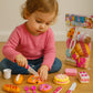 Pretend Food Toy Set – Cutting Fruits Basket & Dessert Play Set for Kids (Ages 3+) (Bundle)