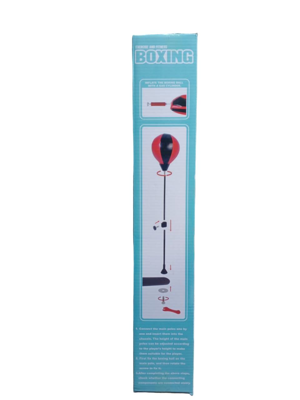 Adjustable Kids Boxing Set – Punching Bag with Gloves