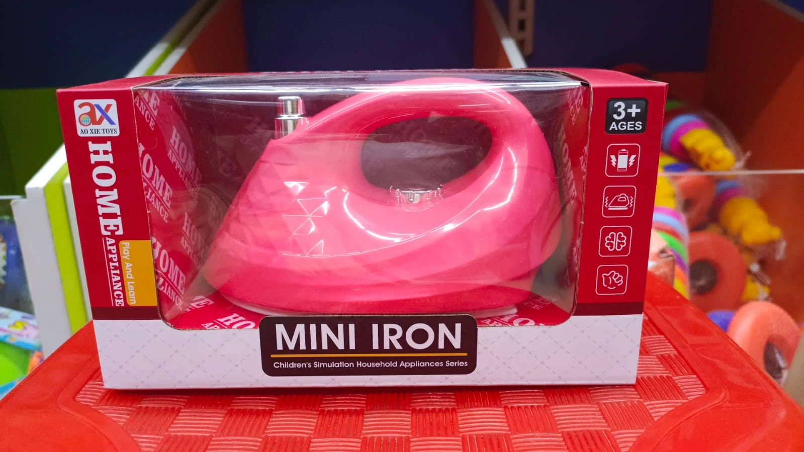 Toy Iron – Pretend Play Ironing Appliance for Kids