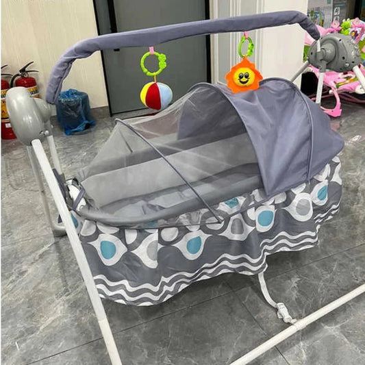 Baby Cradle  Electric Rocking Bassinet with Remote Control