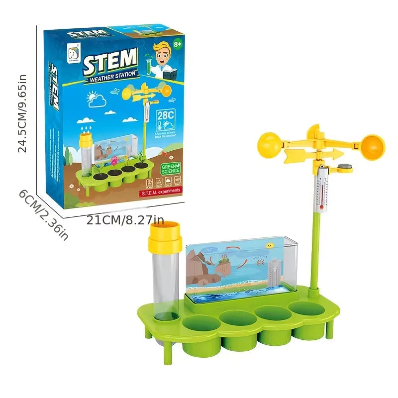 STEM Weather Station Kit for Kids - DIY Educational Science Toy