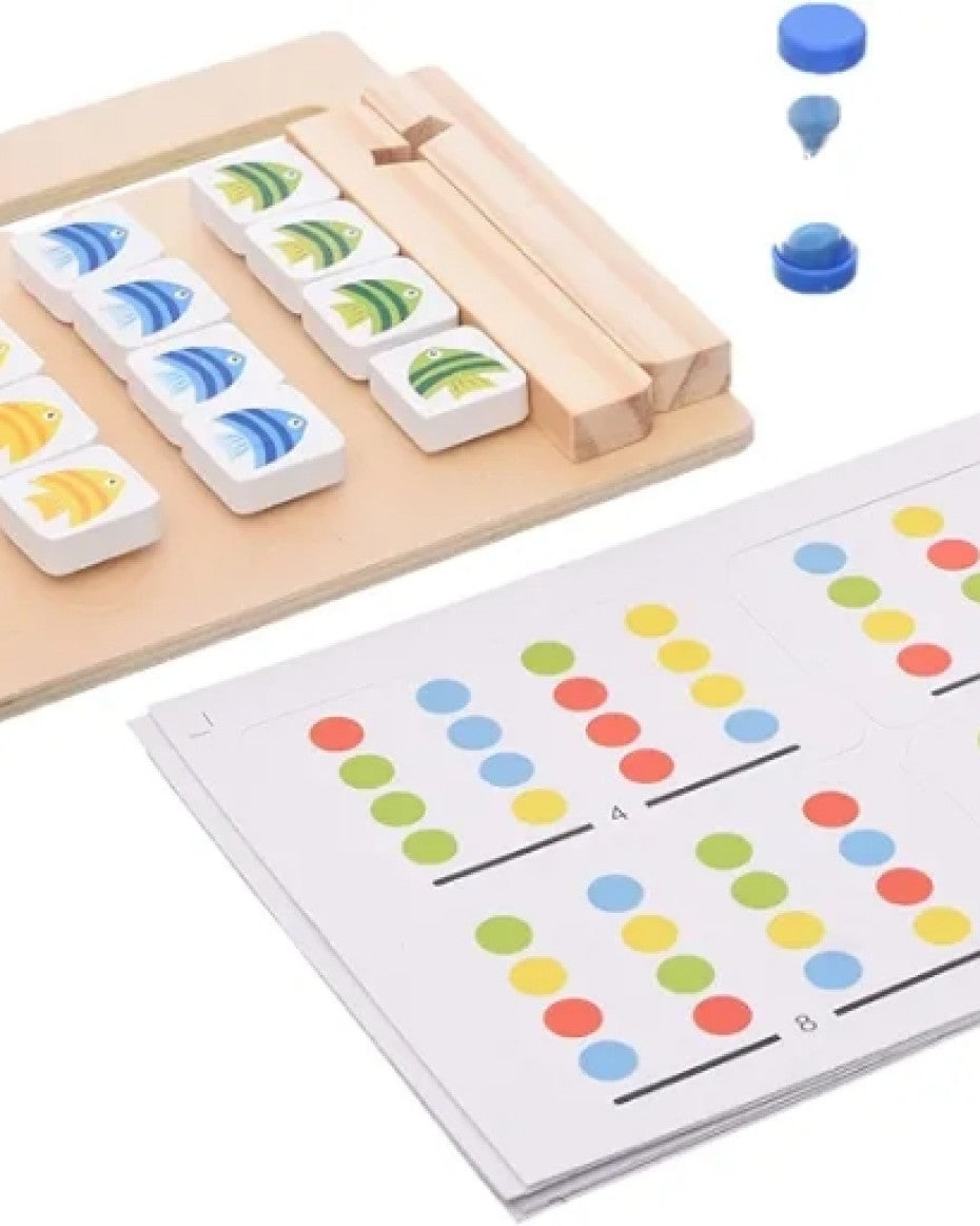 Advanced Position Matching Puzzle Game – Wooden Cognitive Toy for Kids