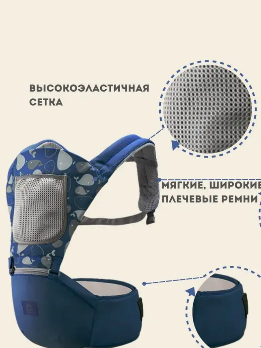 Baby Carrier – Breathable & Adjustable Carrier for Newborns to Toddlers (0-36 Months)