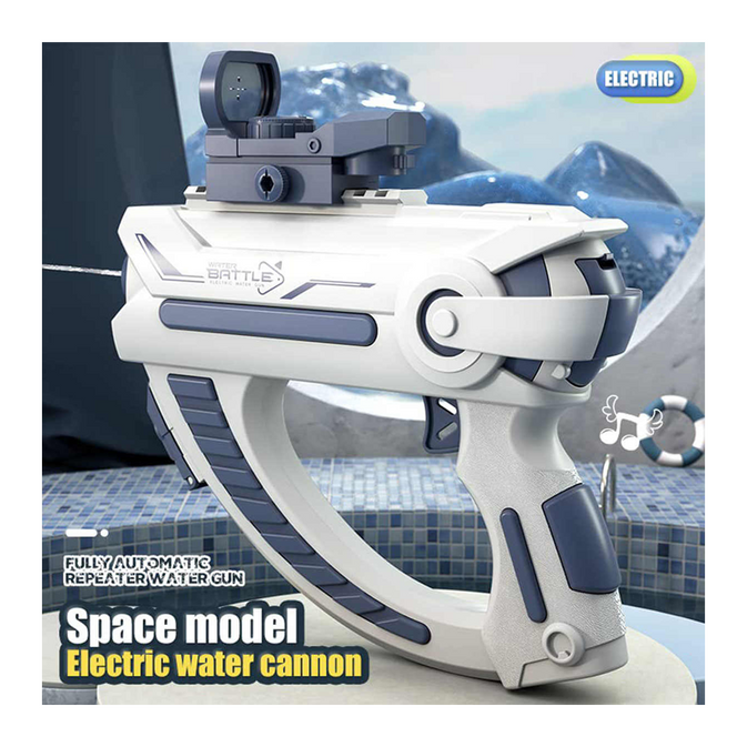 Space Gun Toy – Light & Sound Blaster for Kids
