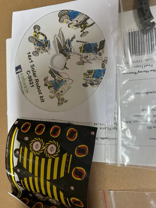 Educational Solar Robot Build-Your-Own Robot Kit