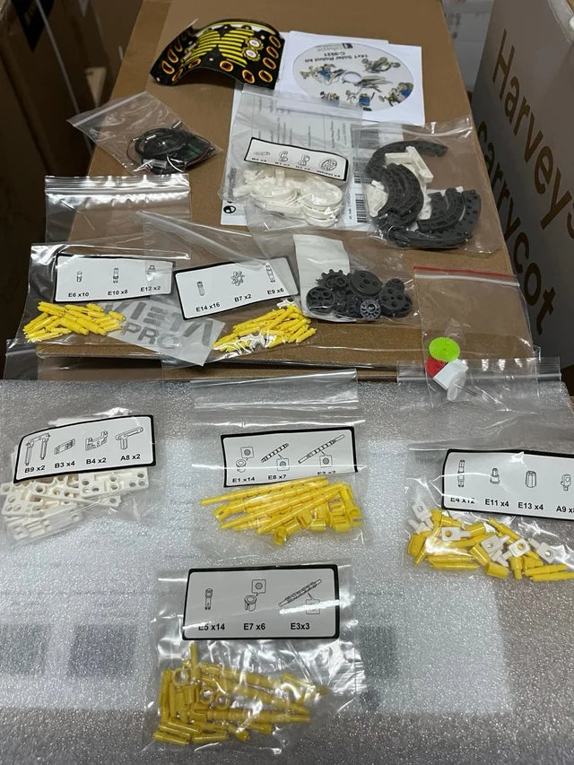 Educational Solar Robot Build-Your-Own Robot Kit