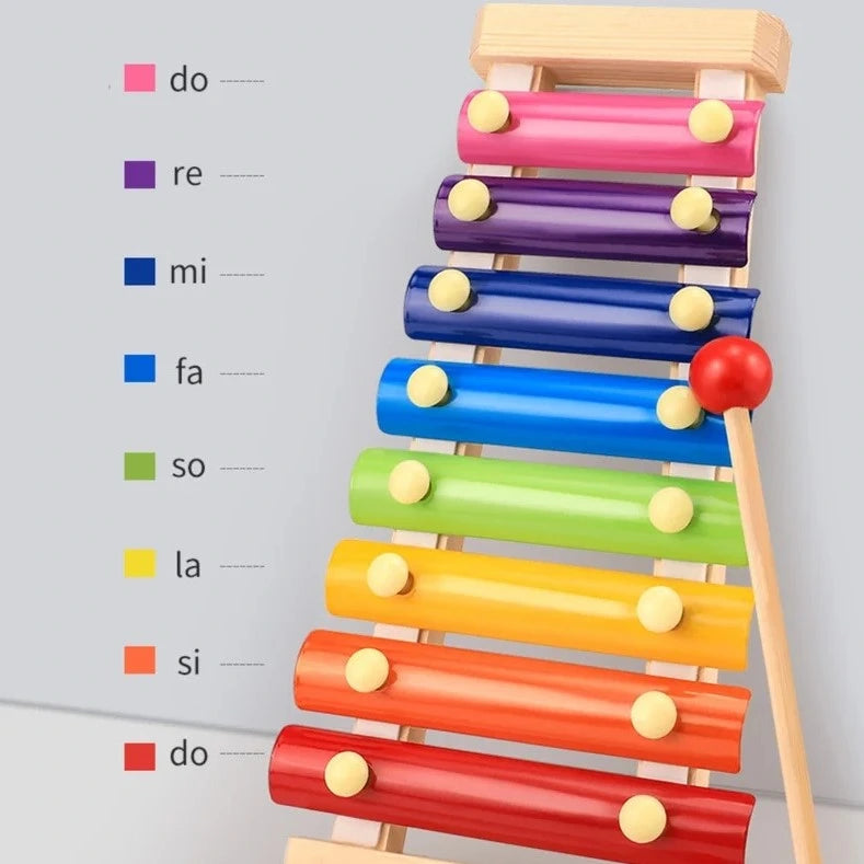 Colorful Wooden Xylophone for Kids | Musical Toy for Toddlers
