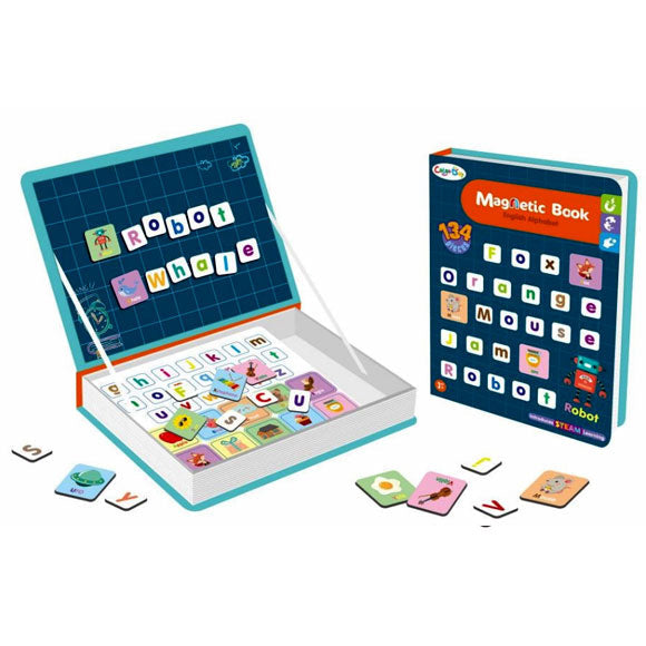 Magnetic Book | Piece Magnetic Puzzle Toy for Kids | Alphabets & Unicorn