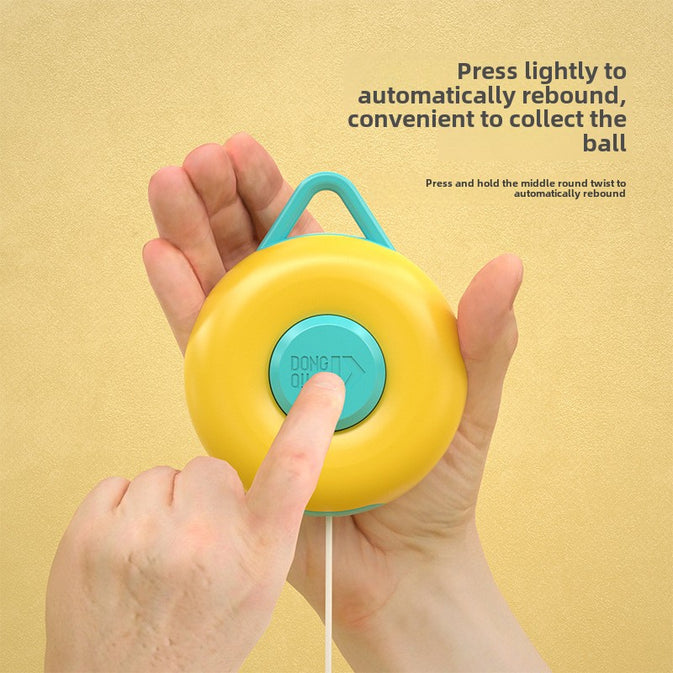 Hanging Table Tennis Trainer Triangle shape – Boost Focus & Keep Kids Engaged Indoors!