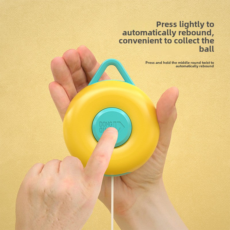 Hanging Table Tennis Trainer Triangle shape – Boost Focus & Keep Kids Engaged Indoors!