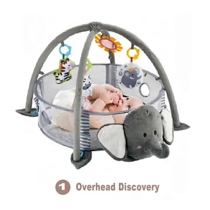 Elephant Baby Activity Gym & Ball Pit – Safe & Stimulating Playtime for Infants